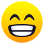 Beaming face with smiling eyes :grin: 😁